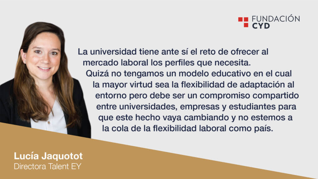 Lifelong learning y retos de la educación superior (Lucía Jaquotot, EY)