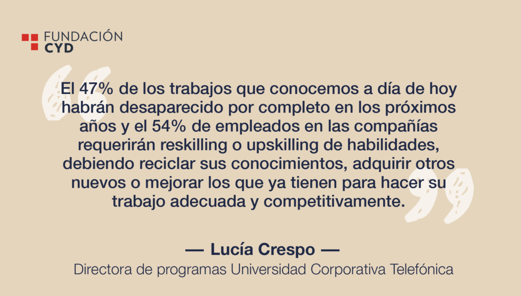 Lucía Crespo (Telefónica) y el entorno VUCA