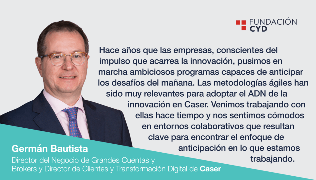 Germán Bautista, director de Clientes y Transformación Digital de Caser